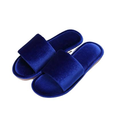 China Custom Made Women Summer Beach Slippers Wholesale PU Thermal Soft Slippers for sale