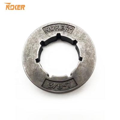 China Professional 2-Stroke NOKER Chainsaw Spare Parts Wholesale Gasoline Chainsaw 3/8-7 Sprocket Rim for sale