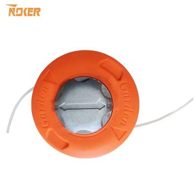 China High Quality 2-Stroke NOKER Grass Trimmer Spear Parts Orange Trimming Cutter Head for sale