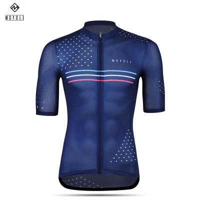 China Breathable Mens Cycling Tank Tops Tops Cycling Shirts Short Sleeve Bike Clothing With 3 Back Pockets for sale