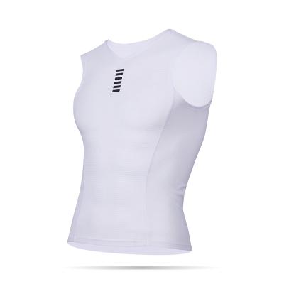 China Antibacterial Cool Mesh Underwear Summer Base Layer Cycling Top Shirt for sale