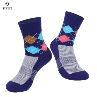 China High Quality Professional Brand Antibacterial Cycling Sport Sock Breathable Wicking Sports Coolmax Cycling Socks for sale