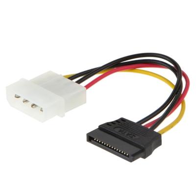 China Convert Excess Power Ports ide to sata IDE Power Converter SATA Power Ports SATA Optical Drive Chassis Hard Drive to IDE Power Supply Connector Splitter Adapter Cable for sale