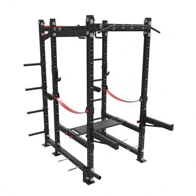 China Eco-friendly Electric Cross Fit Crossover Logo Multi Training Gym Customized Power Rack for sale