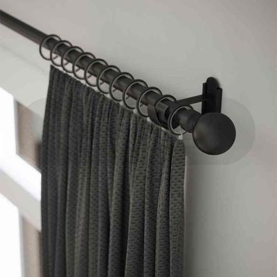 China Easy To Fit Rothley New Design Caps Curtain Rod Set Factory Wholesales Curtain Rod End Curtain Finial for sale