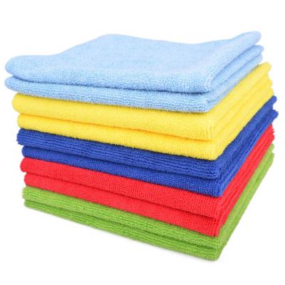 China Durable Edge Minus Laser Cut Car Cleaning Detailing Quick Dry Dish Microfiber Towel For Car Polishing for sale