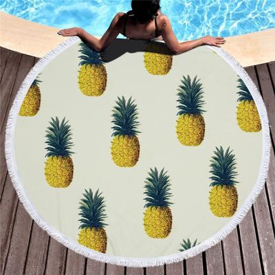 China Mandala Beach Towel Large Round Child Safe Beach Towel for sale