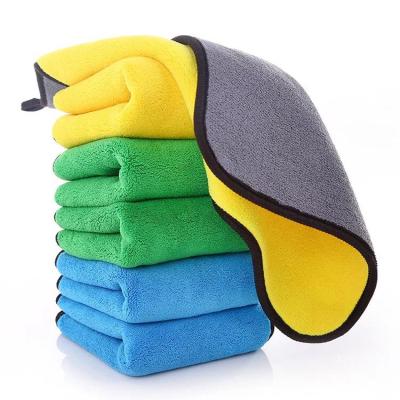 China Cleaning Towel 500gsm 600gsm 800gsm Microfiber Towel For Car Detailing Towel for sale