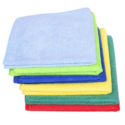 China Sustainable Yellow Microfiber Universal Micro Fiber Car Wash Drying Towel Or Car Detailing Cleaning for sale