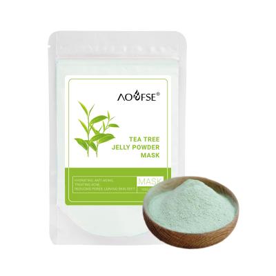 China Tea Tree Moisturizer Private Label Hydrate Jelly Mask Powder Hydro Jelly Natural Anti Aging Mask for sale