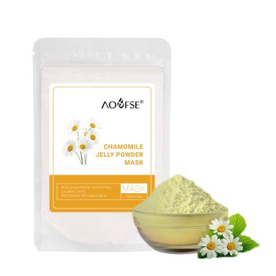 China OEM ODM Camomile Moisturizer Anti Aging Camomile Hydrating Rubber Hydrating Mask Anti Aging Jelly Mask Powder Jelly Powder Hydrating Rubber Mask for sale