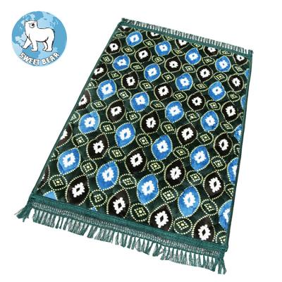 China Comfortable/Soft/Shiny/High Grade Stylish Printed Muslim Prayer Blanket for sale