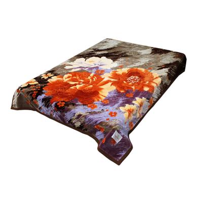 China Soft Winter Anti-pilling Embossed 3.5-8.0kg Customizable Color or Customizable Weight Winter Blanket for sale