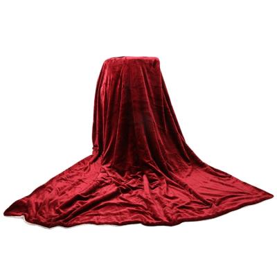 China Anti-pilling Super Comfortable Velvet Fleece 100% Stylish Two Ply Blanket High-grade Polyester Double Bed Blanket for sale