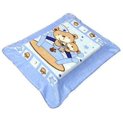 China Anti-pilling Plush Newborn Baby Blanket Minky Blankets Cartoon New Design Children Blanket for sale