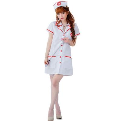 China Sexy white hospital uniform for nurse for sale