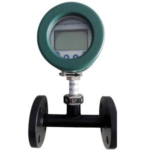 China Flanged Thermal gas mass flow meter with PTFE painting for sale