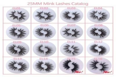 China Best quality 25mm Mink Lashes for customers for sale