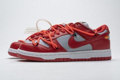 China Get Dunk Low Off-White University Red CT0856-600 for sale