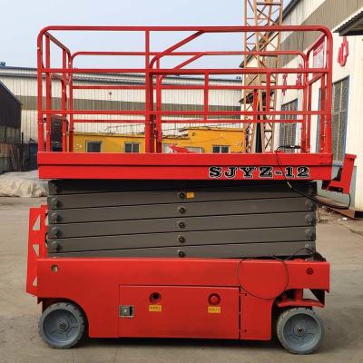 China 12m Lifter Self-Propelled Lifting Platform For Installation Of Solar Street Light for sale