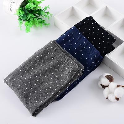 China Cute Fancy Kids Breathable Soft Comfort Pants Five Star Pattern Printed Youth Girls Leggings for sale