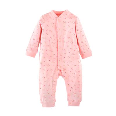 China Baby Flower Comfort Baby Clothes Soft Cute Baby Clothes 100% Cotton Newborn One Piece Romper for sale