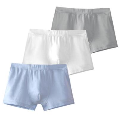 China 2020 New 3 Pcs Summer Soft Boys Briefs Boxer Kids Set Super Comfortable QUICK DRY Modal Underwear for sale