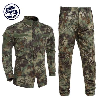 China Breathable BSCI Sedex Factory No Minimum Custom Made High Quality Military Army Uniform Men Camouflage Combat Uniform for sale