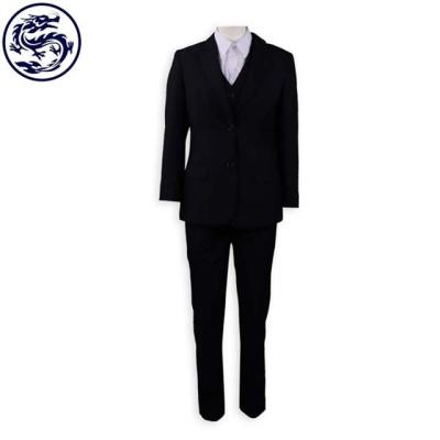 China Low MOQ Free Sample RPET Materials Of Bank All Office Casual Bank Ladies Japanese School Uniform With Blazer for sale