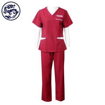 China Royal Blue Hospital Fashion Hospital Design Male Nurse Uniform Nursing Uniforms Nursing Hospital Uniform Designs for sale