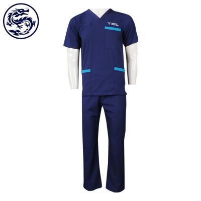 China Hospital Custom Design Japanese Sexy Fashion Hospital Uniforms Nurse Blue Maid Uniform With Panty for sale