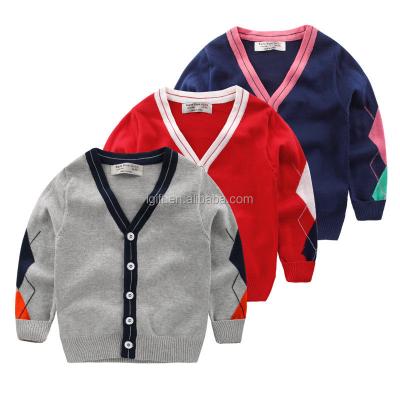 China Plastics Kids Plastics Audit RPET Factory SEDEX Anti-pilling Knitted Cotton Sweaters New Design Children's Sweater Pullover Cardigan for sale