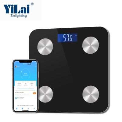 China BIA Technology Smart Scale Bathroom Electronic Scale Weight 180kg/396lb Digital Weighing Machine Digital BMI Scale 280x280x22mm for sale