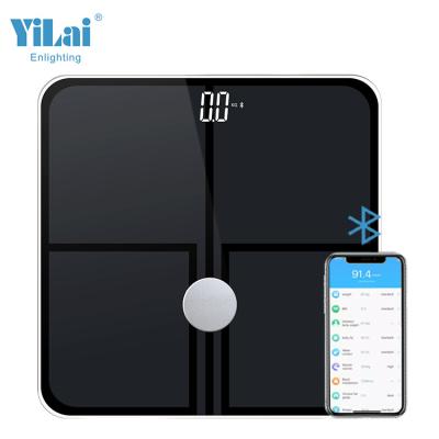 China Hot Fat Bmi Scale Body Business Bathroom Digital Human Weight Measures Display Body Index Floor Led Electronic Smart Scales for sale