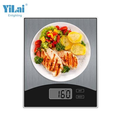 China Weight Measuring Good Quality Weight Digital Kitchen Food Scale Electronic Stainless Kitchen Scale for sale