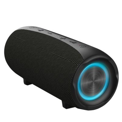 China AirPlay 7 Colors Super Bass Sound Portable Waterproof Bluetooth Speaker Lights Speakers for sale