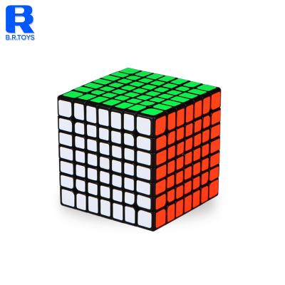 China Eco-friendly Qiyi Wuji Gear 7x7 Magic Cube With CS Stickers Cube On Sale for sale