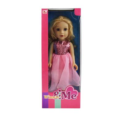 China DIY TOY Good quality 18 inch doll with fashoin dress for kids girls for sale