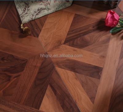 China Factory Price Black Walnut Indoor Solid Hardwood Parquet Floating for sale