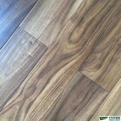 China Indoor Solid Acacia Wood Flooring Factory Cheap Offer for sale