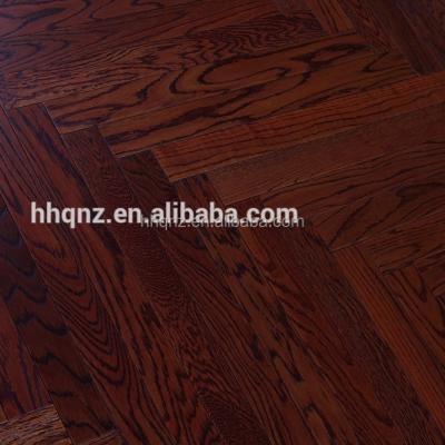 China Fish Bone Parquet Engineered Oak Flooring Walnut Engineered Flooring for sale