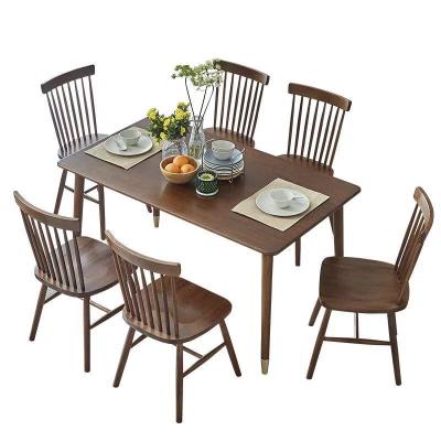 China Good Seller Modern Northern Europe Style Wood Dining Chair Designs KD In Solid White Oak Dining Room Furniture for sale