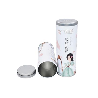 China Food Metal Cookie Tin Can For Tea Coffee Sealed Packaging for sale