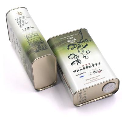 China Food Grade Olive Oil Peanut Oil Edible Oil Pack Tin Can Containers for sale