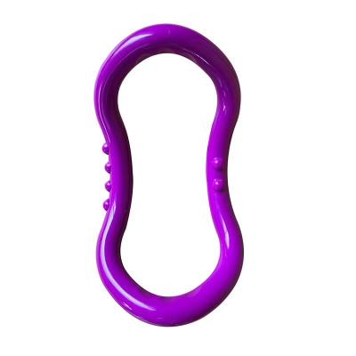 China Yoga Ring Home Training Yoga Ring Pilates Ring Fitness Circle Yoga Exercise Purple ABS NEW for sale