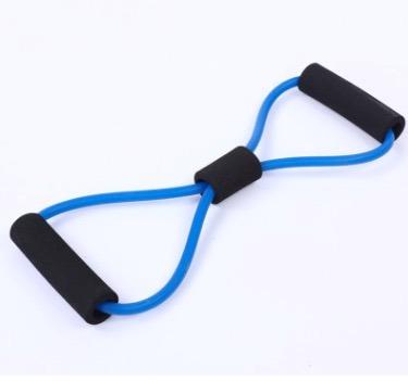 China Indoor Hot Sale Sporting Goods Tubing Rubber Weight Expander Pull On Rope Fitness Elastic Band Yoga for sale