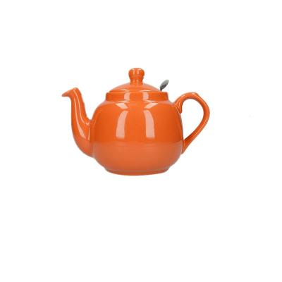 China Economical Sustainable Custom Design Teapots Ceramic Porcelain Wholesale Travel Tea Set for sale