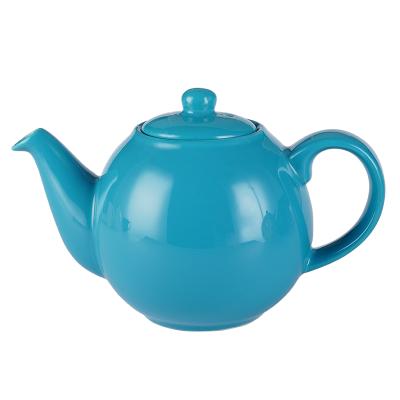 China Sustainable Good Quality 500ml European Style Ethiopian Graceful Tea Coffee Cups Porcelain Teapot Tea Sets for sale