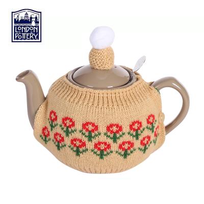 China New Type Selling Sustainable Well Milk Anti-scald Coffee Cover Cloth Accessories Teapot Sweater for sale