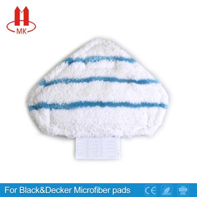 China Viable Wholesale Microfiber Mop Cloth Replacement Cleaning Cloth For Black Decker Microfiber Pads for sale